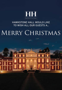 Merry Christmas Hawkstone Hall