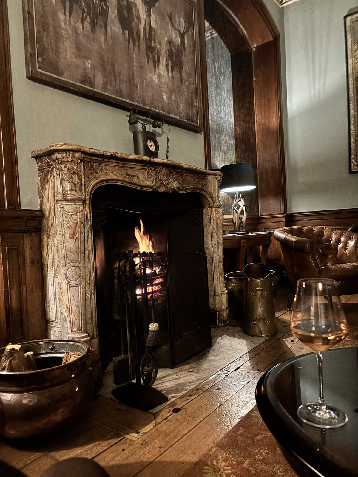 Hawstone Hall fireplace