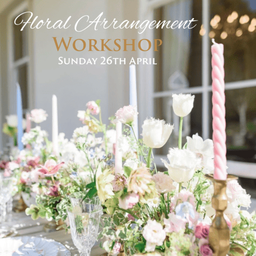 Floral Arrangement event at Hawkstone Hall & Gardens