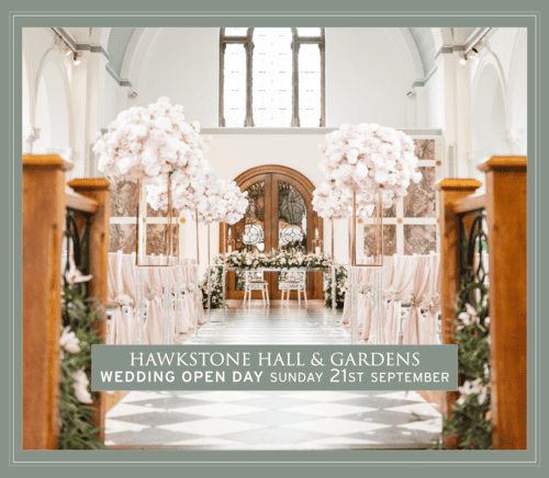 Wedding Open Day at Hawkstone Hall & Gardens